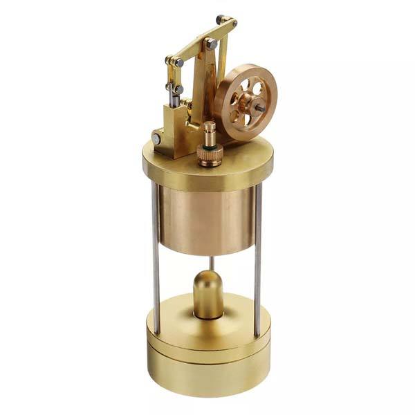 Microcosm M88 Mini Steam Engine Full Metal Live Steam Engine Model Kit Creative Gift Set