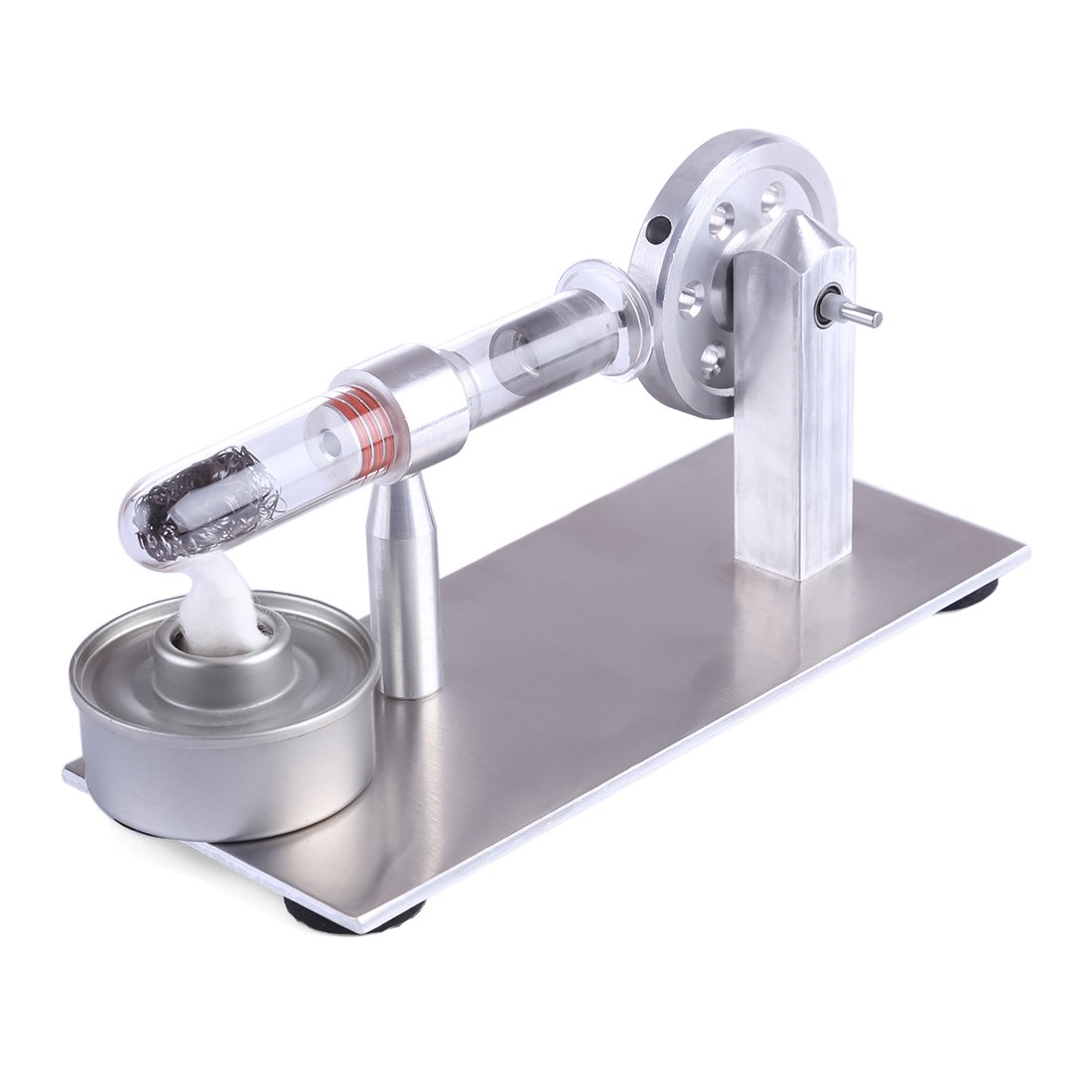 Mini Hot Air Stirling Engine Single Cylinder Engine Motor Model STEM Educational Toy - Enginediy