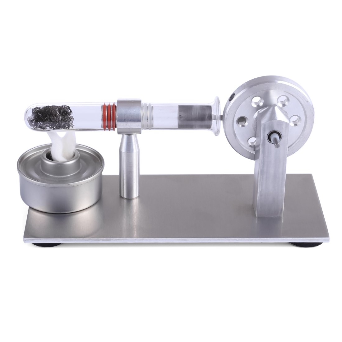 Mini Hot Air Stirling Engine Single Cylinder Engine Motor Model STEM Educational Toy - Enginediy