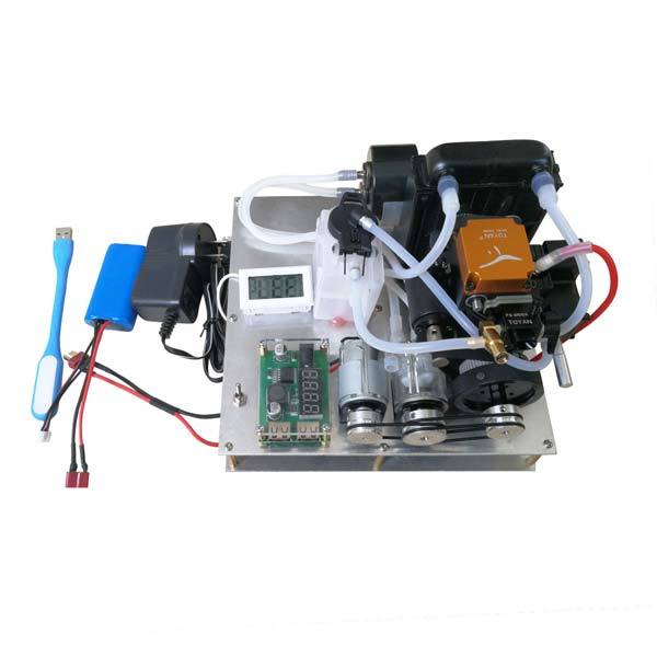 Toyan Engine FS-S100 Water-Cooled Nitro-Methanol Generator Set with Water Pump Radiator Thermometer