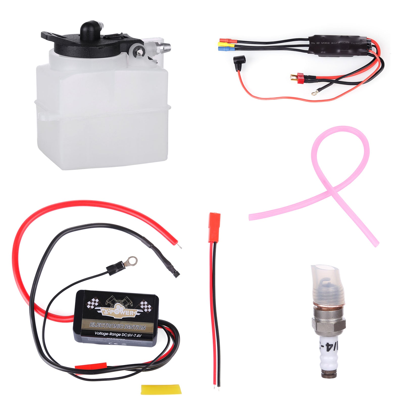 Ignition Start Kit for TOYAN FS-S100G 4 Stroke RC Engine Four Stroke Gasoline Engine Kit (SKU: 33ED2726117)