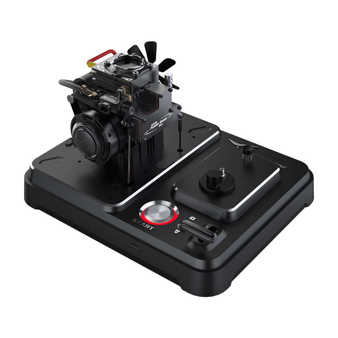 Toyan Engine FS S100AT Transparent Nitro-Methanol Gasoline RC Engine