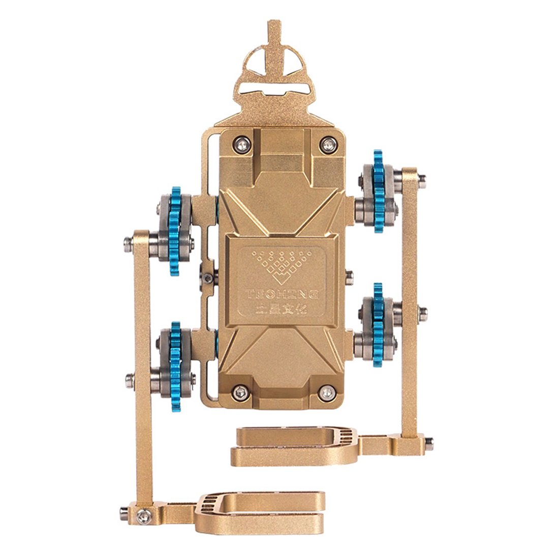 Teching Pedestrian Robot Engine Building Kit Full Metal Collection Gift - Enginediy