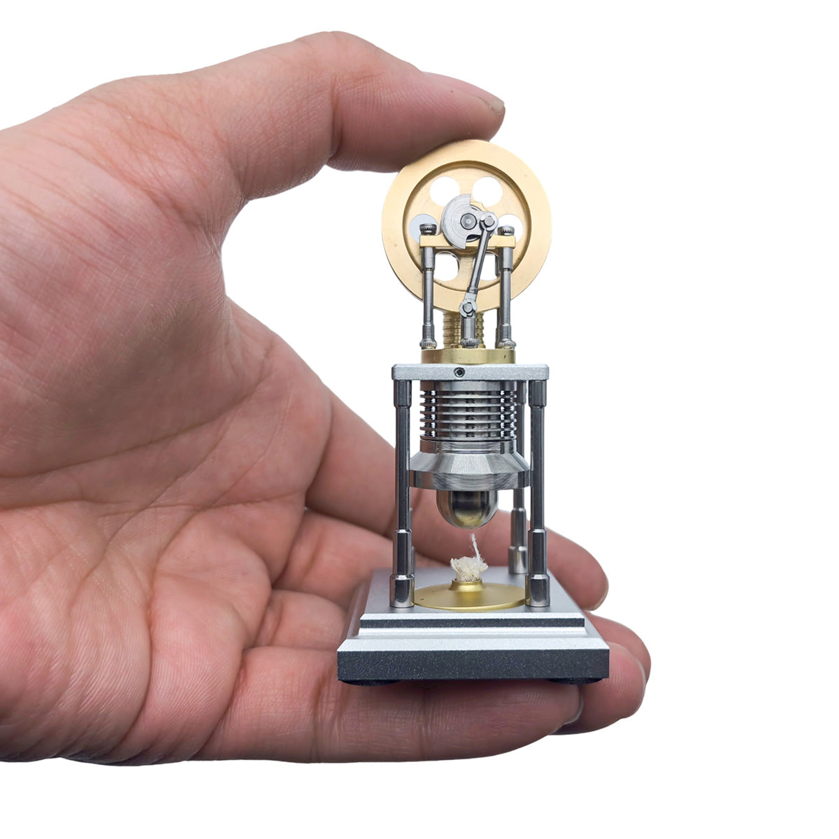 RETROL & OKMO Mini Stirling Hot Air External Combustion Engine Model-Educational Science Toy & Desk Decor
