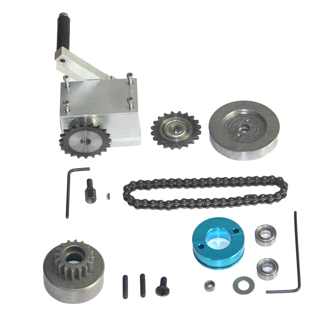 Kick Starter and Flywheel, Clutch for CISON FG-9VT 9cc V-Twin Engine Model