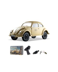 1/12 Scale 2.4G 4CH RC Military Vehicle Model with Switchable 2WD/4WD, LED Light Effects