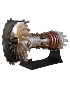 SKYMECH Trent 900 Aircraft Engine Model Kit - Build Your Own Jet Engine - 1: 20 Scale Turbofan Engine Mechanical Science STEM Toy