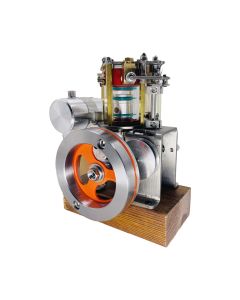 16cc Four-Stroke Water-Cooled Methanol Internal Combustion Engine Model, Educational Display Desktop Model (Assembled)