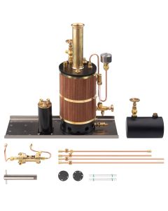 230ML Vertical Boiler Steam Boiler Model for Ship Steam Engine Model