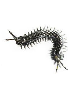 3D DIY Movable Metal Centipede Assembly Model Creative Toy 480PCS