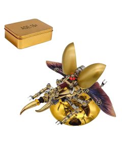 3D DIY Steampunk Hercules Beetle Insects Metal Assembly Model Kits Creative Ornament