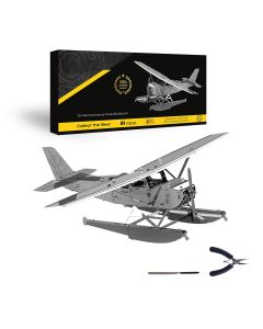 3D Metal Aircraft Model Kit, Collectible Desktop Display for Aviation Lovers-81PCS