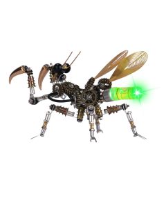 3D Metal Mantis Model DIY Kits Mantis with Night Light -300PCS+