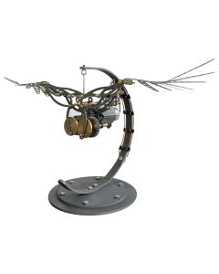 3D Metal Mechanical Flying Bird Model for Kids, Teens, and Adults