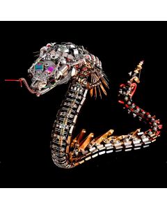 3D Metal Mechanical Viper Cobra Assembly Model Kit-1000+PCS