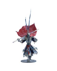 3D Metal Monkey King Sun Wukong Mecha Model Kit, DIY Assembly Collectible Figure with Cloak and Staff, Articulated Desktop Display for Adults (2600+PCS)