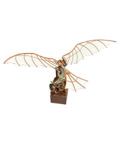 Da Vinci Ornithopter with Kinetic Flapping Wing 3D Model DIY Kits 243PCS
