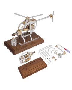 DIY Helicopter Model Kit Parts Working Hot Air Stirling Engine Kit-Stirling Engine Model That Works