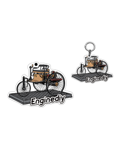 EngineDIY Custom Keychain Accessory
