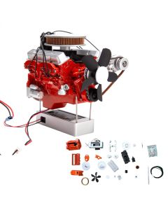 ENJOMOR 1/6 Scale V8 Internal Combustion Engine Model Kit that Works-Build Your Own V8 Engine