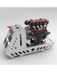 ENJOMOR GS-L4 36cc DOHC L4 Gasoline Engine with Starter Kit and Base - One Key Start