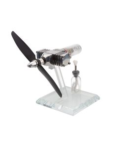 ENJOMOR Plane Head Stirling Engine Pocket Free-piston Motor External Combustion Engine Model Toy