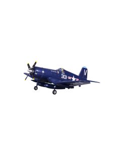 F4U WWII Military RC Airplane, 2.4G 4CH EPP Fixed Wing Scale Aircraft, 800mm Wingspan with JST Connector, No Reflex (RTF Version)