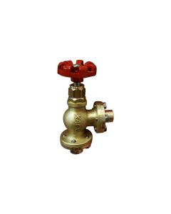 Flange Angle Stop Valve for KACIO Steam Engine Boiler Model