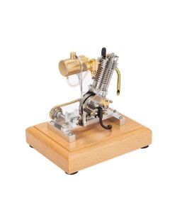 H09 Mini Hoglet Single-Cylinder Four-Stroke Gasoline Engine Model for Motorcycles with Pedal Start
