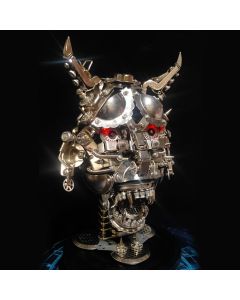 Hannya 3D DIY Mechanical Punk Japanese Ghast Mask Metal Assembly Model