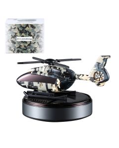 Helicopter-Inspired Solar Car Air Freshener-Elegance & Aromatherapy