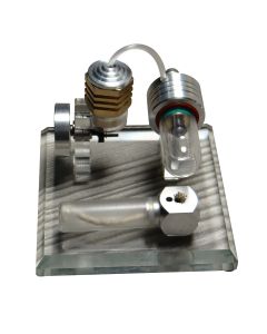 Hot Air Single Cylinder Stirling Engine Model-Enginediy