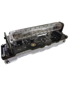 IV18 Vacuum Fluorescent Tube Clock - Cyberpunk NIXIE Tube Decor, RGB Glowing Display for PC Gaming Setup