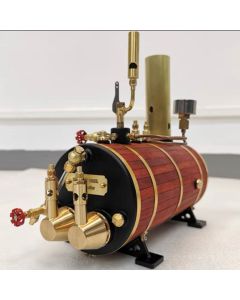 KACIO WS100XL 1000mL Horizontal Steam Boiler for Model Ship Steam Engine