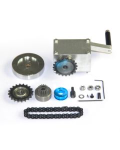 Kick Starter, Flywheel and Clutch for CISON FG-VT157 15.7cc V-Twin Engine Model Shovelhead V2 Engine