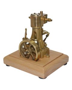 M31B 1.85CC Mini Retro Vertical Single-cylinder Reciprocating Double-acting Steam Engine Model Toys