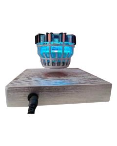 Magnetic Levitation Reactor with Light and Wooden Base Creative Sci-Tech Model