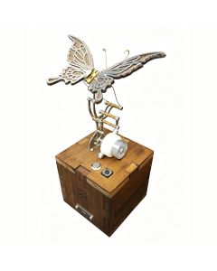 Mechanic BF‑01 Bionic Butterfly Dynamic Art Music Box – 3D Metal  Movement DIY Assembly Model