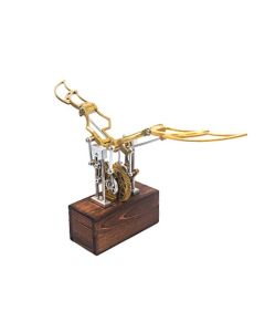 Mechanical Flapping Wings Dynamic 3D DIY Mechanical Metal Ornithopter Model Kit