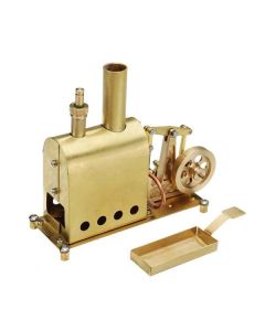 Microcosm M89 Mini Steam Boiler Steam Engine Model Gift Collection DIY Stirling Engine - Enginediy