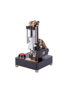 Mini Metal Four-Stroke Internal Combustion Engine Model for Educational Experimental Science Demonstration