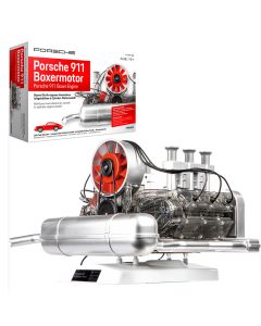 Porsche 911 Boxer Engine Model Kit - Build Your Own Engine Model that Works - Classic Air-cooled 6-Cylinder Engine Model