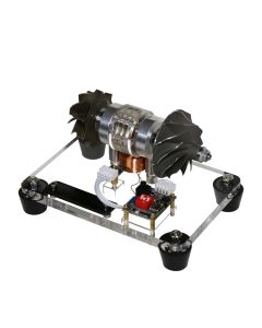 Premium Turbocharged Brushless Metal Motor - High-Speed Aerospace Engine Model