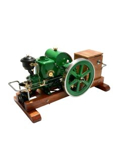 RETROL & OKMO 1110 Miniature 4-Stroke Water-Cooled Horizontal Gasoline Internal Combustion Engine Model