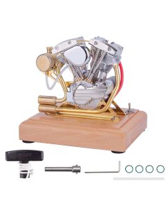 RETROL R32 4.2CC OHV V-Twin Model V2 Four-stroke Gasoline Engine Motorcycle Engine Internal Combustion Engine Model