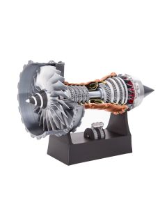 SKYMECH TR900 DIY Functional Turbofan Aero Aircraft Engine 3D Printed Assembly Model Dynamic KIT Version