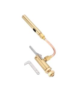 Solid Brass Whistle Model for Willesco Steam Model