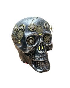 Steampunk Skull Essential Oil Diffuser with LED Night Light