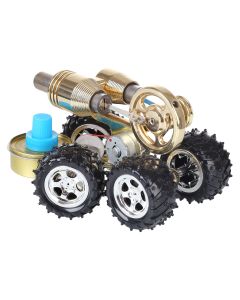 Stirling Engine Car Model Stirling Engine Vehicle Educational Toy STEM Engine Model Creative Gift