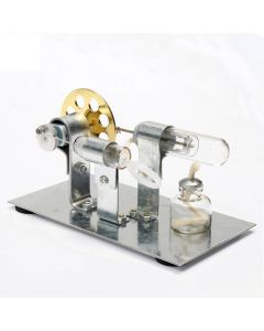 Stirling Engine Kit DIY Single Cylinder Stirling Engine - Ideal Engine Model Gift for Your Kids Enginediy